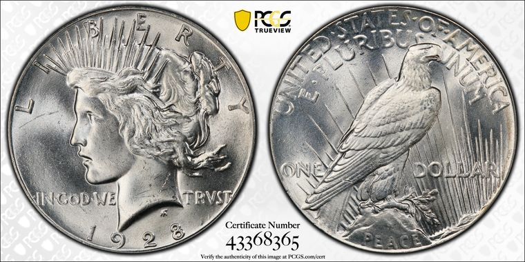 Cert 43368365 - Coin Image