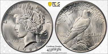 1928 $1 MS62