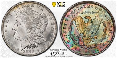 1885-O $1 MS64
