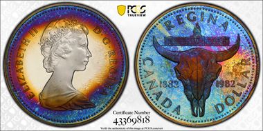 1982 S$1 Regina PR67DCAM