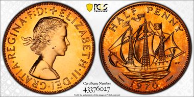 1970 1/2D S-4158 PR67RD