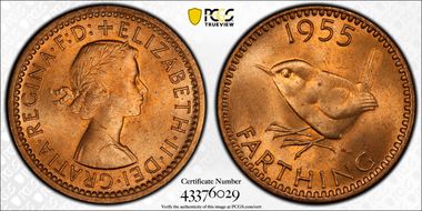 1955 1/4D S-4159 MS66RD