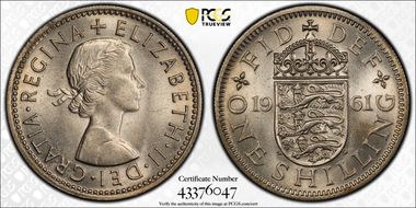 1961 Shil S-4147 English Rev MS66