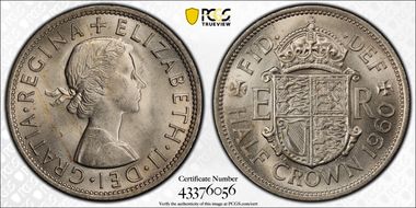 1960 1/2 Cr S-4145 MS66