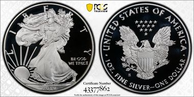 2019-S $1 Silver Eagle PR69DCAM
