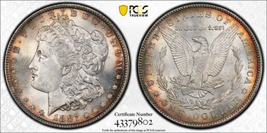 1897 $1 MS66