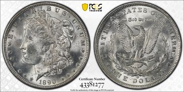 1890-O $1 MS63