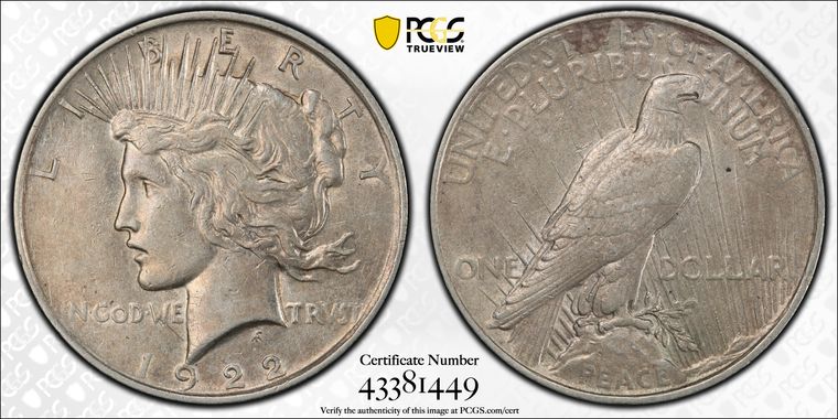 Cert 43381449 - Coin Image