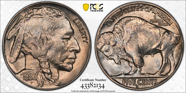 Cert 43382134 - Coin Image