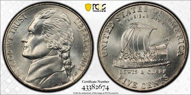 2004-P 5C Keel Boat MS66