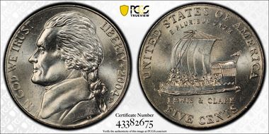 2004-D 5C Keel Boat MS65