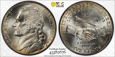 2004-D 5C Peace Medal MS65+ 