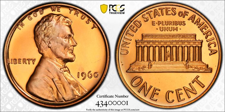 Cert 43400001 - Coin Image