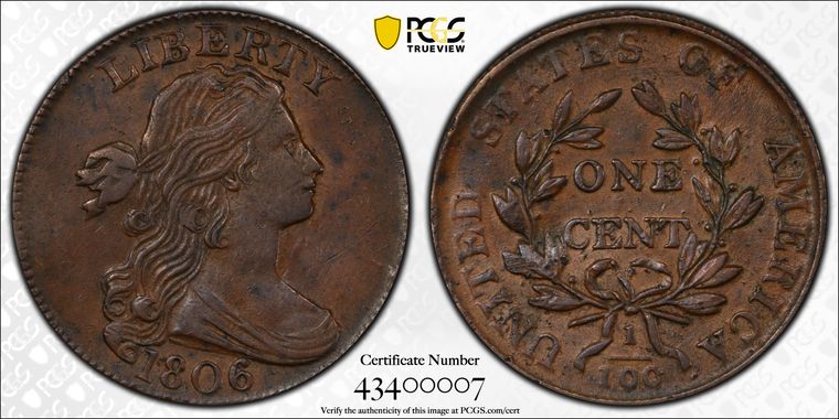 Cert 43400007 - Coin Image