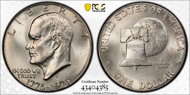 1976-D $1 Type 1 MS66+ 