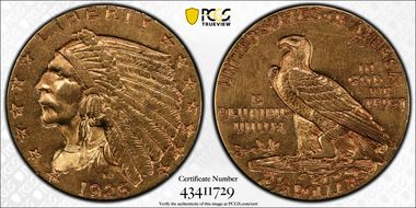 1926 $2.50 AU53