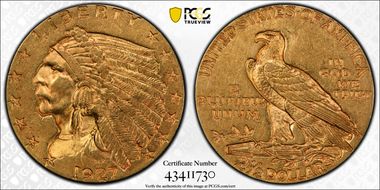 1927 $2.50 MS62