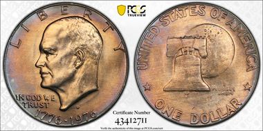 1976-D $1 Type 1 MS66+