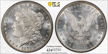 1879-S $1 MS64