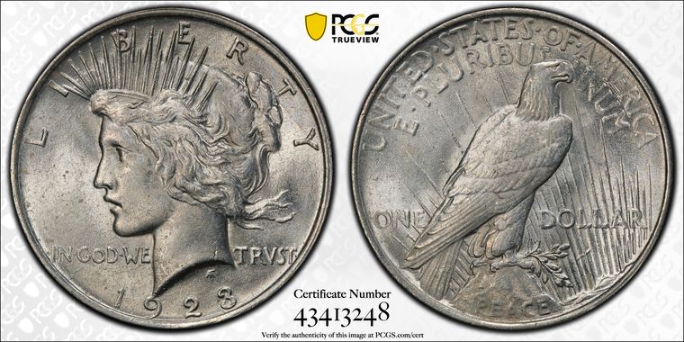 Cert 43413248 - Coin Image