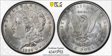 1884-CC $1 MS64