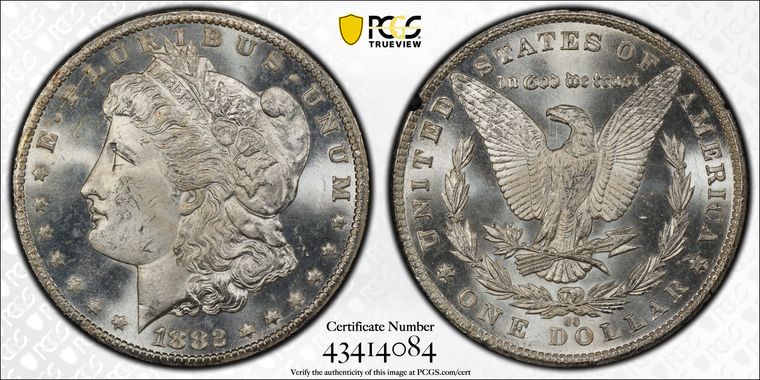 Cert 43414084 - Coin Image