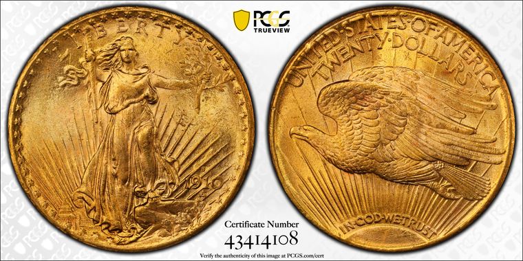 Cert 43414108 - Coin Image