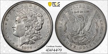1878-CC $1 AU50