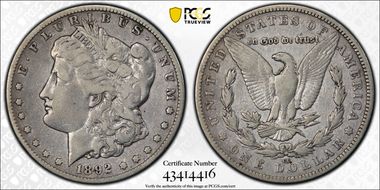 1892-CC $1 VG10