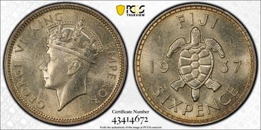 1937 6D MS65