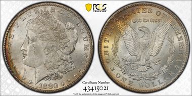 1880-CC $1 MS63