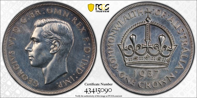 Cert 43415090 - Coin Image