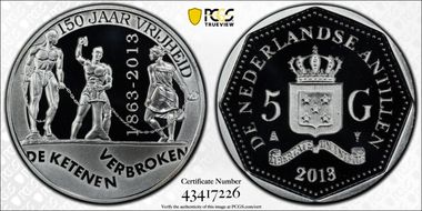 2013 5 G Abolition of Slavery PR70DCAM