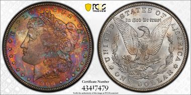1900 $1 MS64