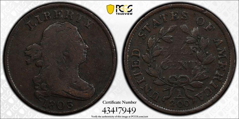 Cert 43417949 - Coin Image