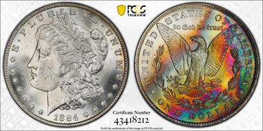 1884-O $1 MS63