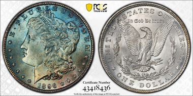 1896 $1 MS65