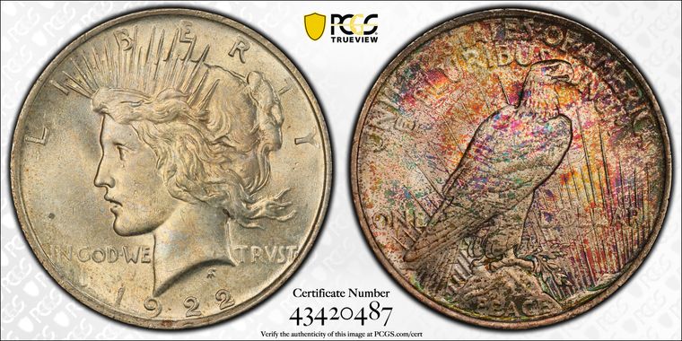 Cert 43420487 - Coin Image