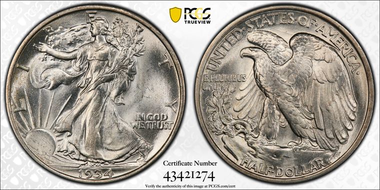 Cert 43421274 - Coin Image