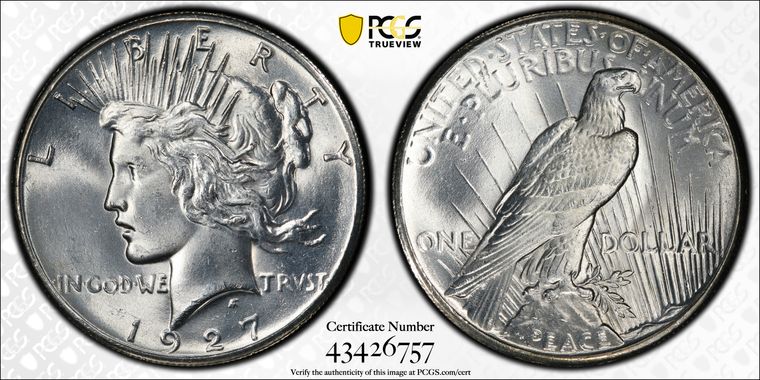 Cert 43426757 - Coin Image