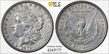 1879 $1 AU50