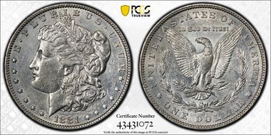 1881-O $1 N1
