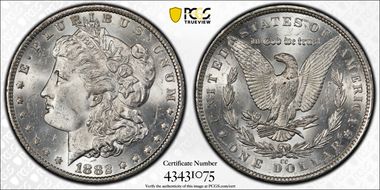 1882-CC $1 MS62