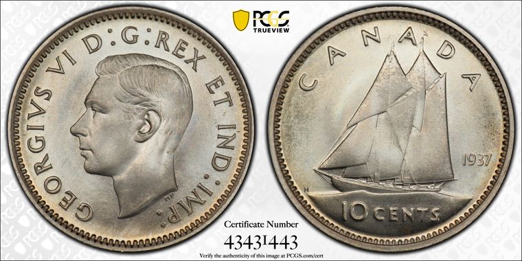 Cert 43431443 - Coin Image