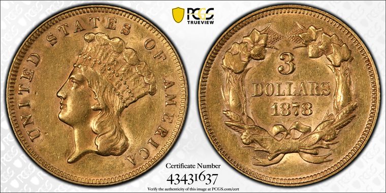 Cert 43431637 - Coin Image