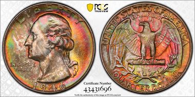 1946 25C MS67