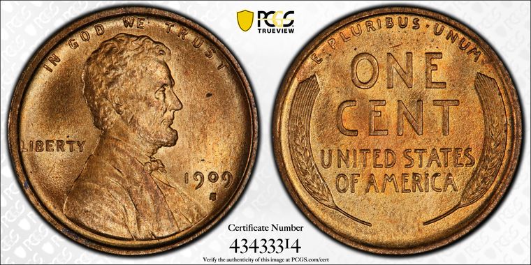 Cert 43433314 - Coin Image