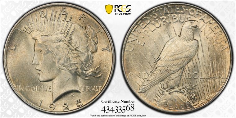 Cert 43433568 - Coin Image