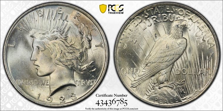 Cert 43436785 - Coin Image