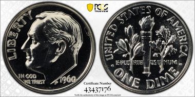 1960 10C DDO FS-102 (015) PR66